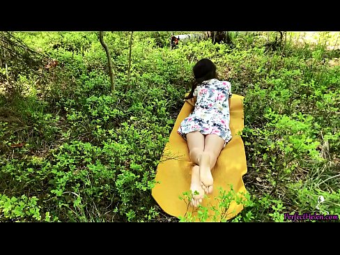 ❤️ Stranger on Tinder Masturbates Pussy mwen ak Fucks pasyone nan Woods yo ❤️ Videyo sèks nan nou ❌️